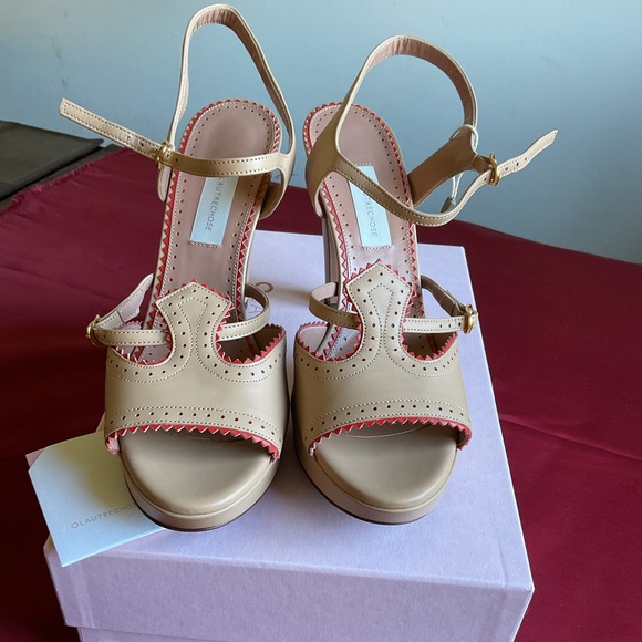 L’AUTRECHOSE Platform Bicolor Heels